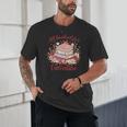 Vintage All Booked For Valentines Book Lovers Teacher Kids Unisex T-Shirt