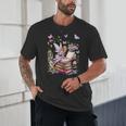 Watercolor Butterfly Fairy Read Book Library Fantasy Novel Unisex T-Shirt