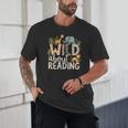 Wild About Reading Animals And Book Lovers Unisex T-Shirt Wild About Reading Animals And Book Lovers Unisex T-Shirt