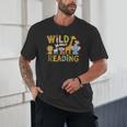 Wild About Reading Kid Love Wild Animal Books Back To School Unisex T-Shirt