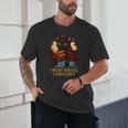 Wizard Cat Reading a Book While Crocheting Unisex T-Shirt Wizard Cat Reading a Book While Crocheting Unisex T-Shirt