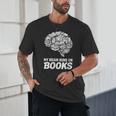 Women's My Brain Runs On Books Reading Bookworm Men Women Unisex T-Shirt Women's My Brain Runs On Books Reading Bookworm Men Women Unisex T-Shirt