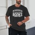 Women's Introverted But Willing To Discuss Books Unisex T-Shirt