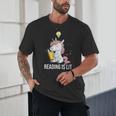Women's Reading Is Lit Unicorn Library English Teacher Book Lover Unisex T-Shirt