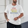 The Book Was Better Retro 70s Vintage Premium Tri-Blend Unisex T-Shirt The Book Was Better Retro 70s Vintage Premium Tri-Blend Unisex T-Shirt