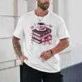 All Booked For Valentine's Teacher Coquette Bow Coffee Book Unisex T-Shirt All Booked For Valentine's Teacher Coquette Bow Coffee Book Unisex T-Shirt