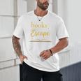 Books Are My Escape Simple Reading Quote Unisex T-Shirt