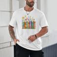 Booktrovert Book Reader Book Nerd Book Reading Lover Premium Tri-Blend Unisex T-Shirt