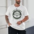 Earth Day 2025 Save Earth It´s Only Planet With Books Reader Unisex T-Shirt