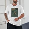 From The Earth To The Moon Book Cover 1874 Premium Unisex T-Shirt