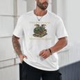 Easily Distracted By Books And Dragons Graphic Premium Unisex T-Shirt Easily Distracted By Books And Dragons Graphic Premium Unisex T-Shirt