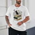 Fantasy Drama Tragedy Cat Book Lover Reading Humor Unisex T-Shirt