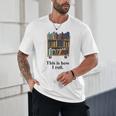 Librarian Book Return Cart This Is How I Roll Unisex T-Shirt