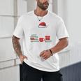 Library Crew Book Lovers Librarian Xmas Holiday Christmas Unisex T-Shirt