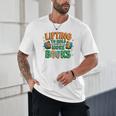 Lifting To Hold More Books Weightlifting Workout Gym Lover Unisex T-Shirt