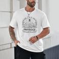 Im A Privilege Vintage Book Illustration Unisex T-Shirt