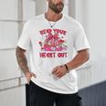 Read Your Heart Out Teacher Valentine Reading Book Lover Unisex T-Shirt Read Your Heart Out Teacher Valentine Reading Book Lover Unisex T-Shirt