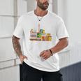 Reading Books Librarian Reader Nerd I'm Ok Teacher Unisex T-Shirt Reading Books Librarian Reader Nerd I'm Ok Teacher Unisex T-Shirt
