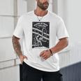 Reading Between The Timelines Time Travel Books Unisex T-Shirt Reading Between The Timelines Time Travel Books Unisex T-Shirt