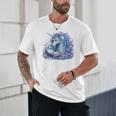 Unicorn Reading For Book Lovers Readers Unisex T-Shirt Unicorn Reading For Book Lovers Readers Unisex T-Shirt