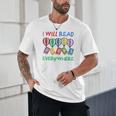 I Will Read Books Everywhere Across America Child Readers Unisex T-Shirt I Will Read Books Everywhere Across America Child Readers Unisex T-Shirt