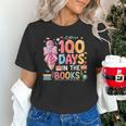 100th Day Of School Teacher Floral 100 Days In The Books Unisex T-Shirt