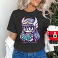Adorable Book Lover Valkyrie With Reading Glasses Cute Unisex T-Shirt