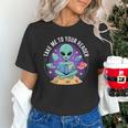Alien Reader Reading Teacher Librarian Book Lover Unisex T-Shirt