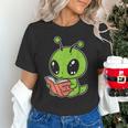 Alien Reading Book Believe In Yourself Kids Women Men Unisex T-Shirt