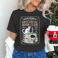 Anti-Social Book-Club Cat Graphic Unisex T-Shirt Anti-Social Book-Club Cat Graphic Unisex T-Shirt