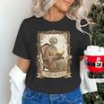 The Aunt Tarot Card Women Skeleton Aunty Book Lover Unisex T-Shirt
