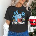 Axolotl Read Book Kawaii Reading Books For Men Women Unisex T-Shirt