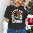 I LIKE BIG BOOKS AND I CANNOT LIE Book Lover Print Unisex T-Shirt