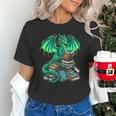 Book Dragon Reading Fantasy Unisex T-Shirt