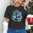Book Dragon Reading Lover Unisex T-Shirt