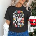 Book Fair Vibes Groovy 70s Retro School Librarian Unisex T-Shirt Book Fair Vibes Groovy 70s Retro School Librarian Unisex T-Shirt
