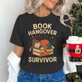 Book Hangover Survivor Reading Humor Librarian Bibliophiles Unisex T-Shirt
