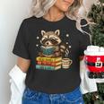 Book Lover Racoon Reading Bookish Library Read Books Be Kind Unisex T-Shirt