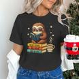 Book Lover Sloth Reading Bookish Library Read Books Be Kind Unisex T-Shirt