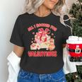 Booked For Valentine Books Lover Bookworm Librarian Teacher Unisex T-Shirt
