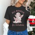 All Booked For Valentines Cute Cherub Vintage Book Lover Unisex T-Shirt All Booked For Valentines Cute Cherub Vintage Book Lover Unisex T-Shirt