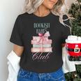 Bookish Babes Club Cute Pink Book Stack With Bow Unisex T-Shirt Bookish Babes Club Cute Pink Book Stack With Bow Unisex T-Shirt