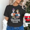 Bookish Goose Cute Geese With Hats Reading Books Unisex T-Shirt Bookish Goose Cute Geese With Hats Reading Books Unisex T-Shirt