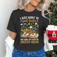 Books And Crested Gecko Owner Crestie Lover Unisex T-Shirt