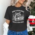 Born To Read Books Forced To Read Emails Bookish Racoon Unisex T-Shirt Born To Read Books Forced To Read Emails Bookish Racoon Unisex T-Shirt