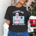 I Can't Go My Cat Said No Introvert Anxiety Cat Lover Unisex T-Shirt