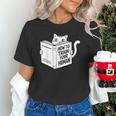 Cat Book Humor How To Train Your Human Unisex T-Shirt