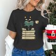 Cat Reading Book Unisex T-Shirt