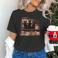 Cats Antique Books Academia Library Aesthetic Bookworm Unisex T-Shirt