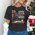Cats And Books Book & Cat Lover Easily Distracted By Unisex T-Shirt Cats And Books Book & Cat Lover Easily Distracted By Unisex T-Shirt
